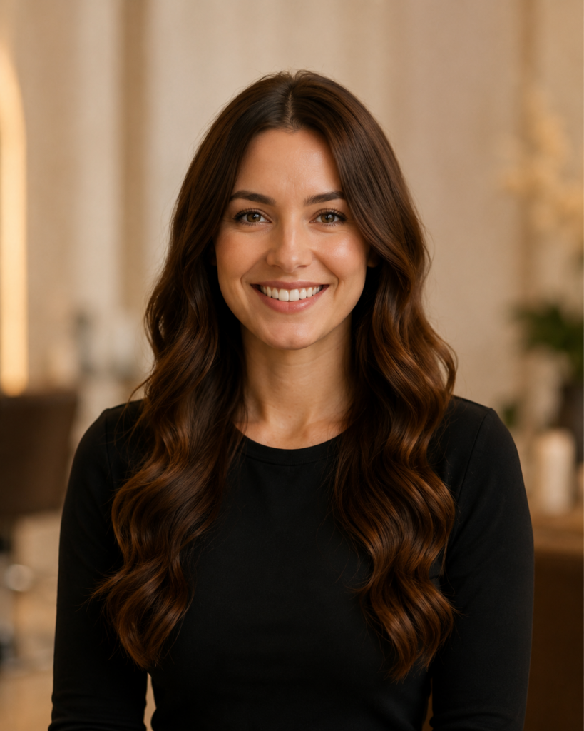 Melanie S., Stylistin und Balayage Expertin
